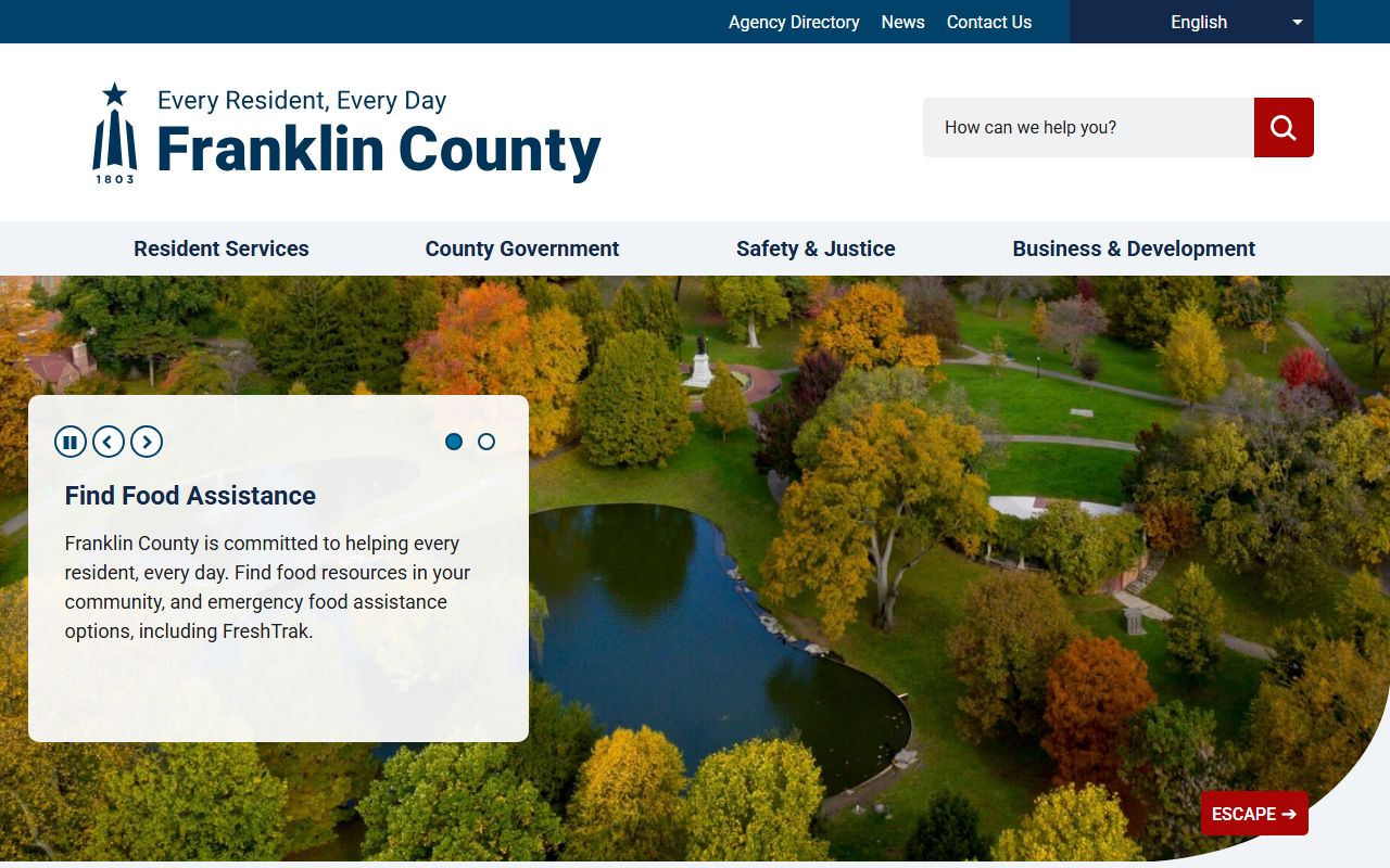 Franklin County people search public records portal
