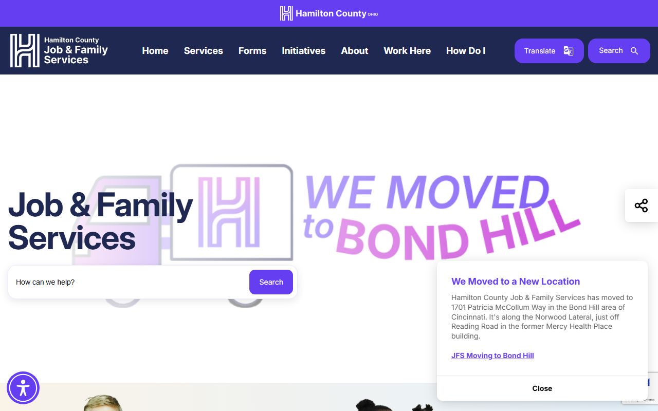 Hamilton County people search job and family services