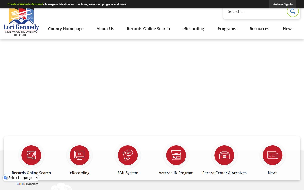 Montgomery County people search recorder property records